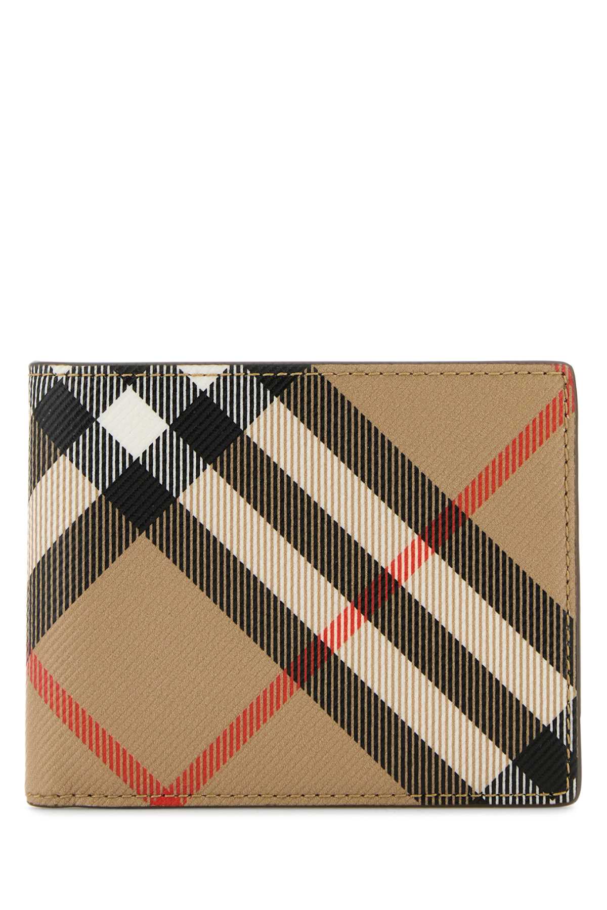 Burberry Men Printed E-Canvas Wallet