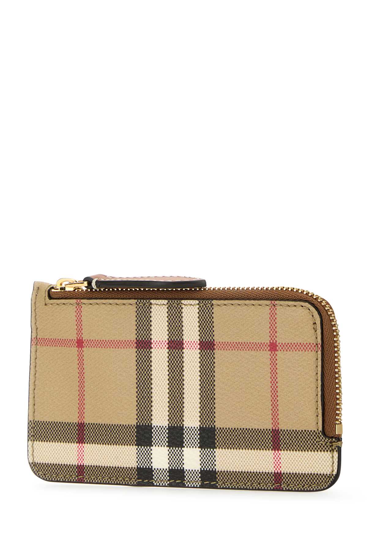Burberry Women Printed E-Canvas Card Holderâ
