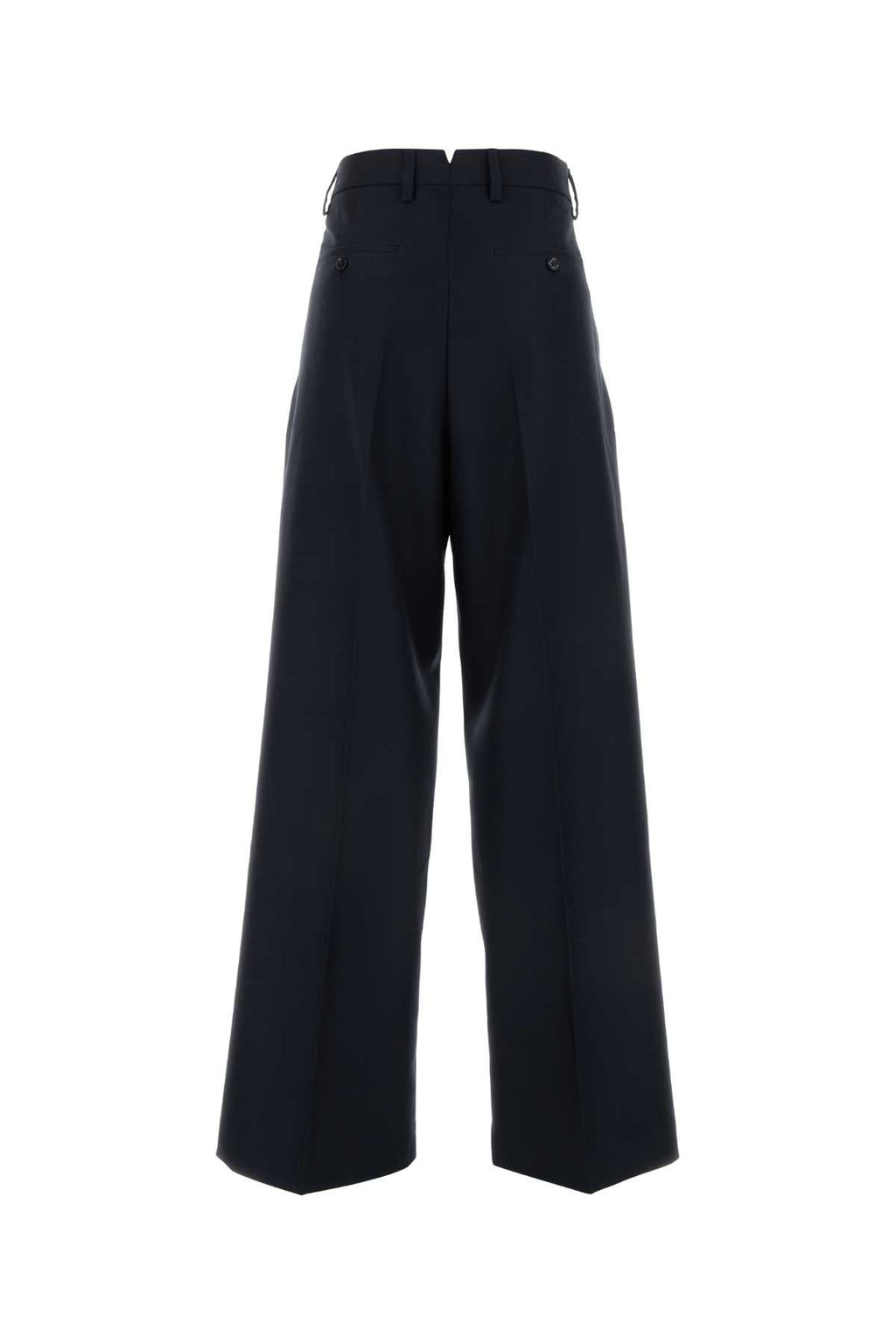 Ami Women Midnight Blue Wool Pant
