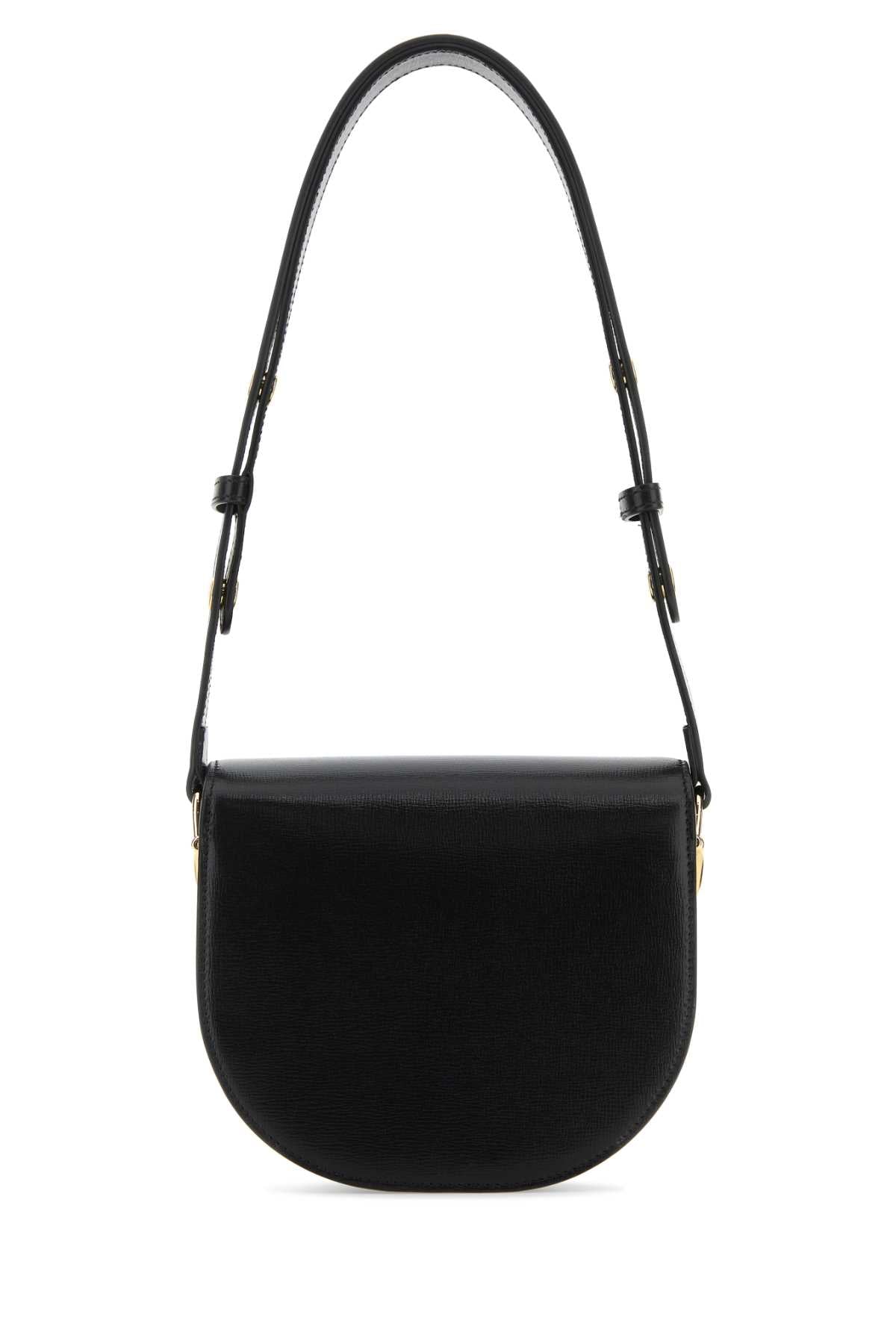 Gucci Women Black Leather Mini Gucci Horsebit 1955 Shoulder Bag