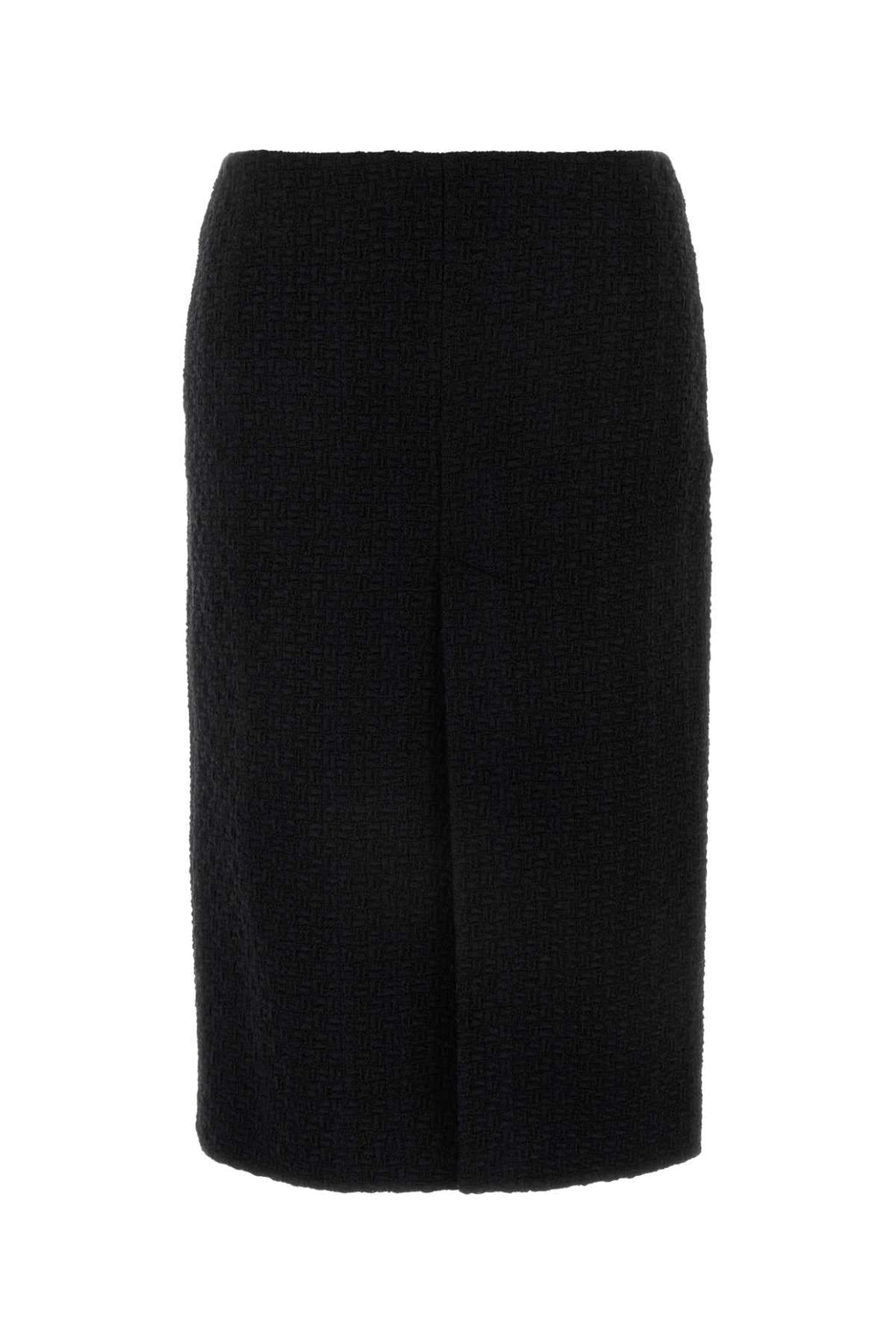 Gucci Women Black Tweed Skirt