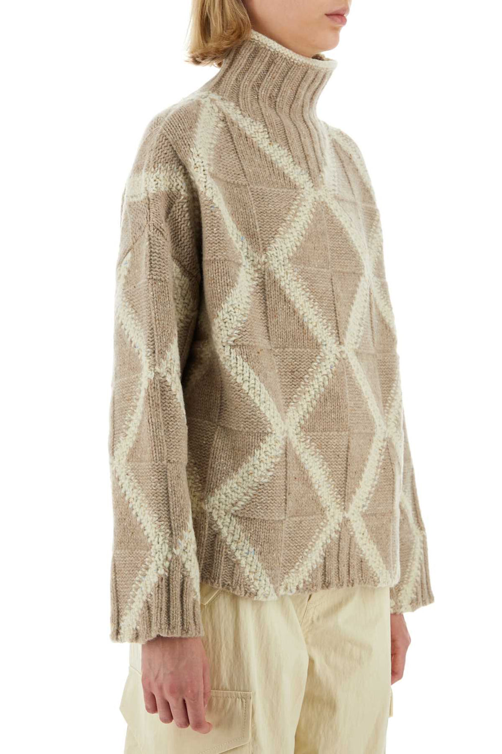 Bottega Veneta Women Embroidered Wool Sweater