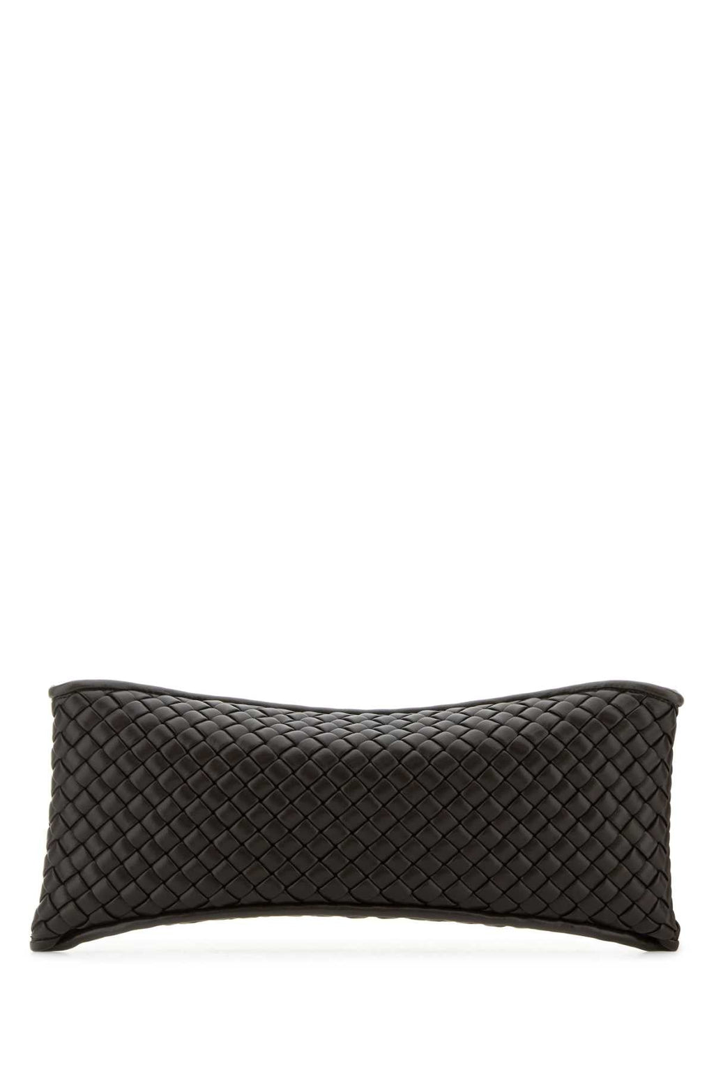 Bottega Veneta Women Chocolate Nappa Leather Cobble Clutch