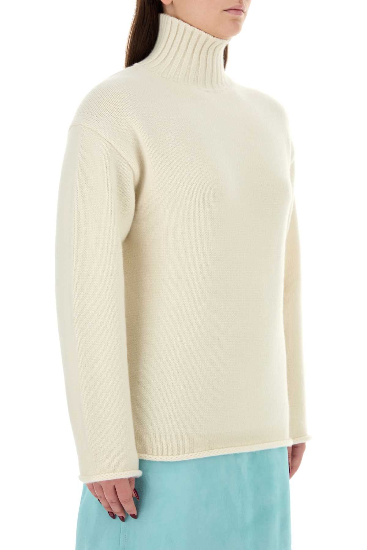Bottega Veneta Women White Cashmere Sweater