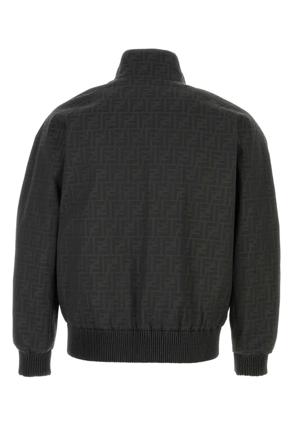 Fendi Men Embroidered Polyester Blend Bomber Jacket