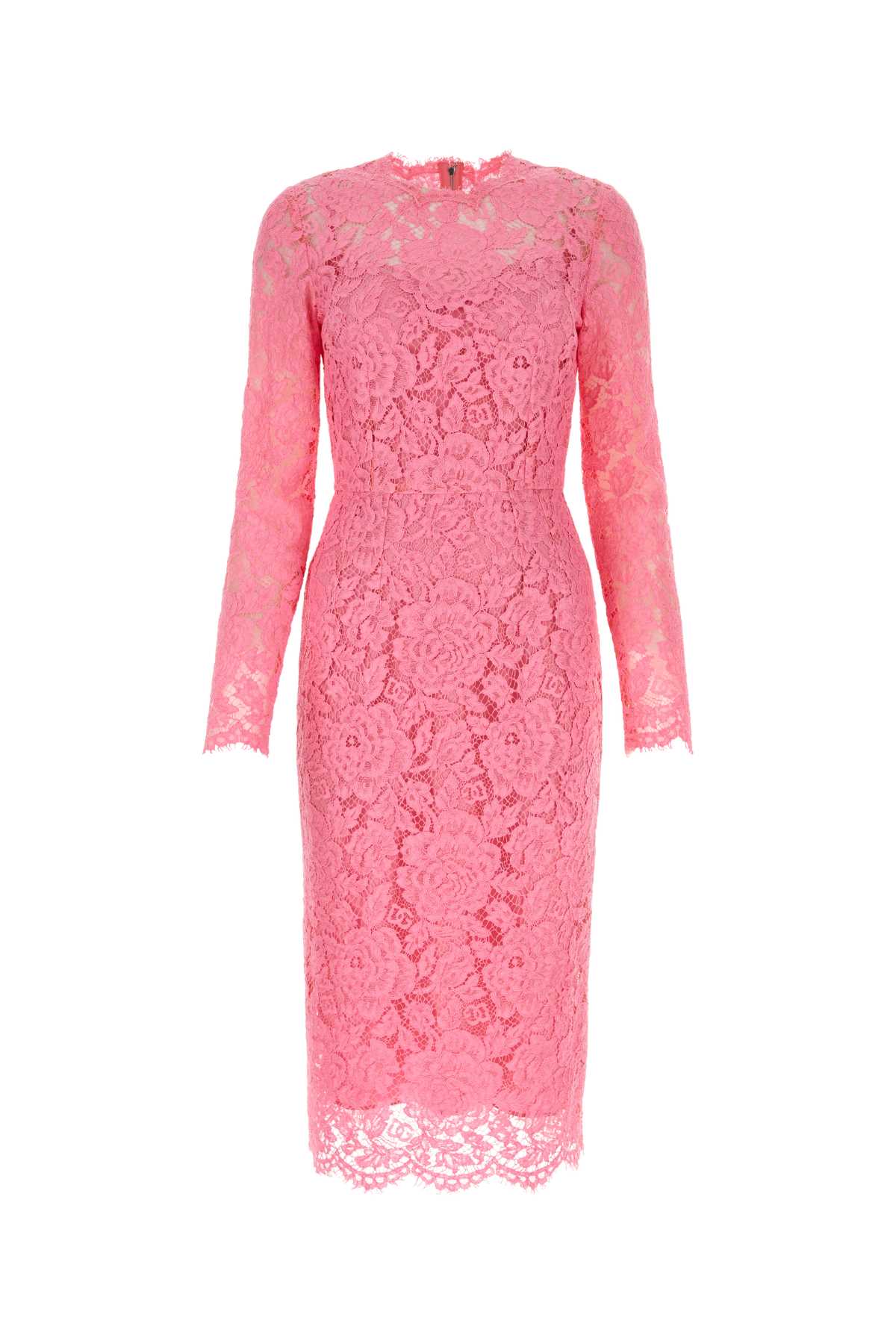 Dolce & Gabbana Women Pink Lace Dress