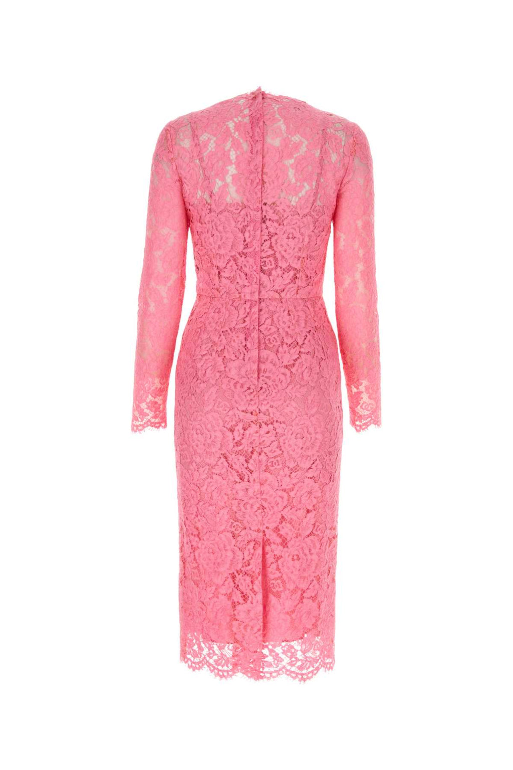 Dolce & Gabbana Women Pink Lace Dress