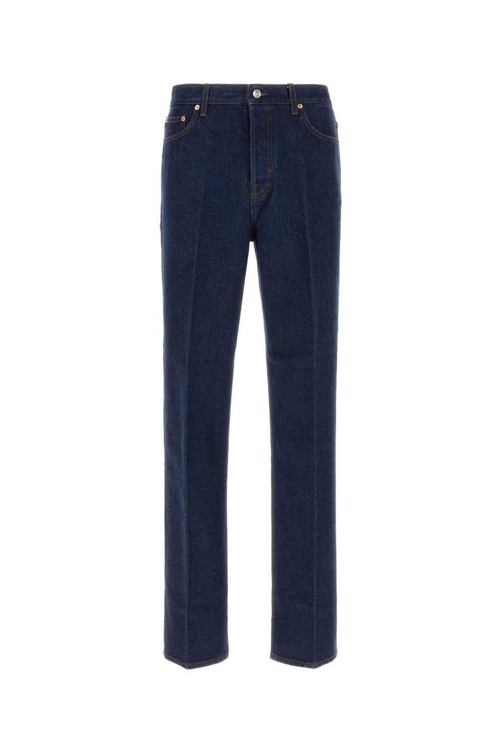 Gucci Men Dark Blue Denim Jeans