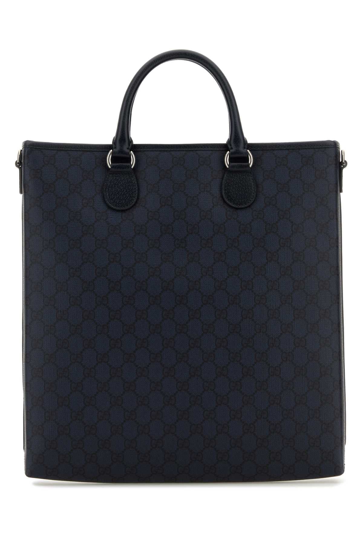 Gucci Men Gg Supreme Fabric Ophidia Shopping Bag