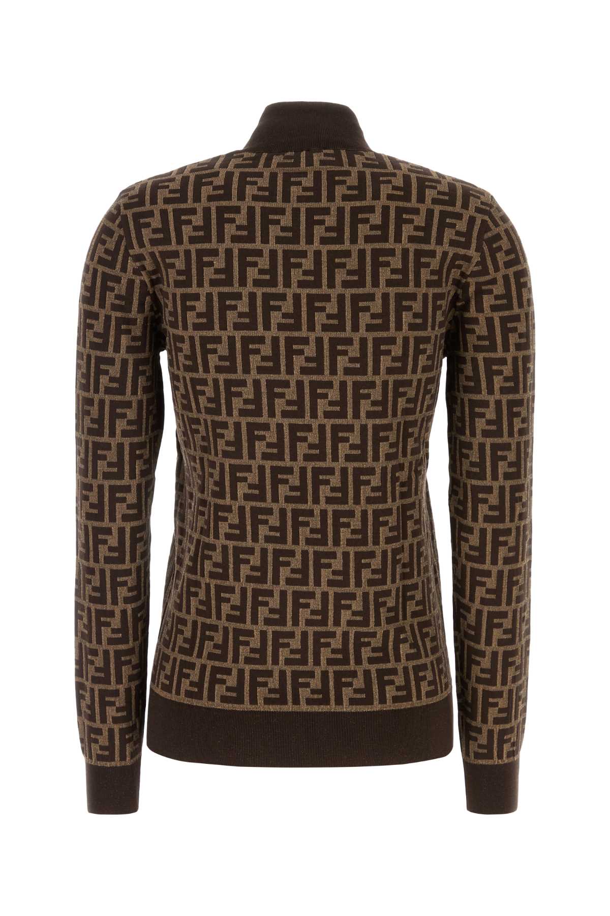 Fendi Women Embroidered Cotton Sweater