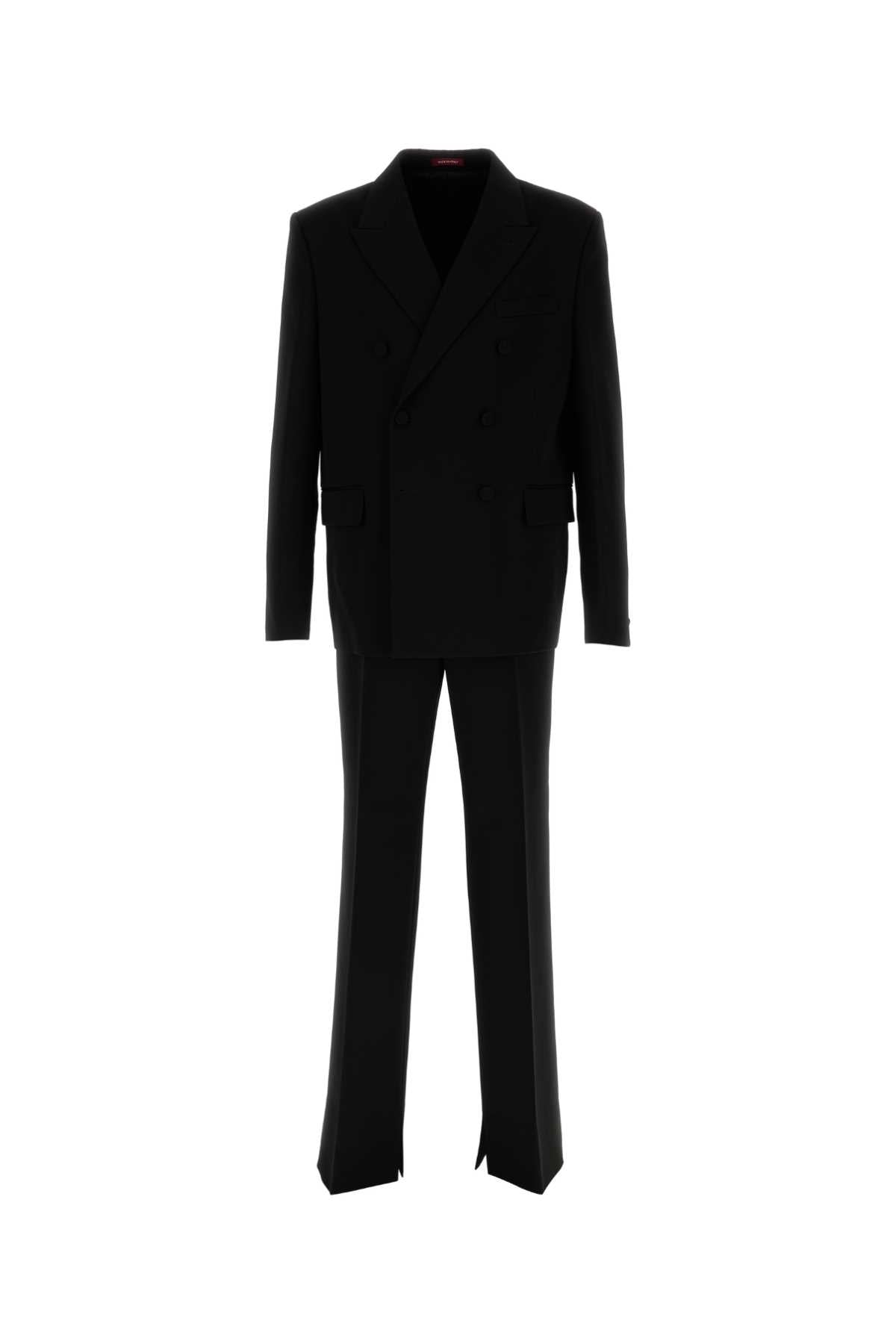 Gucci Men Black Wool Suit