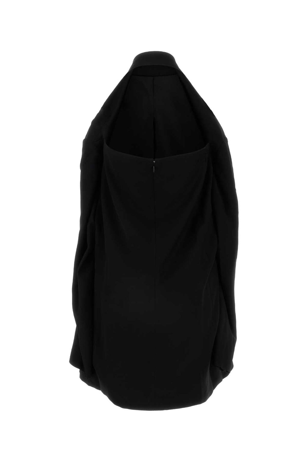 Balenciaga Women Black Viscose Blend Blazer Dress