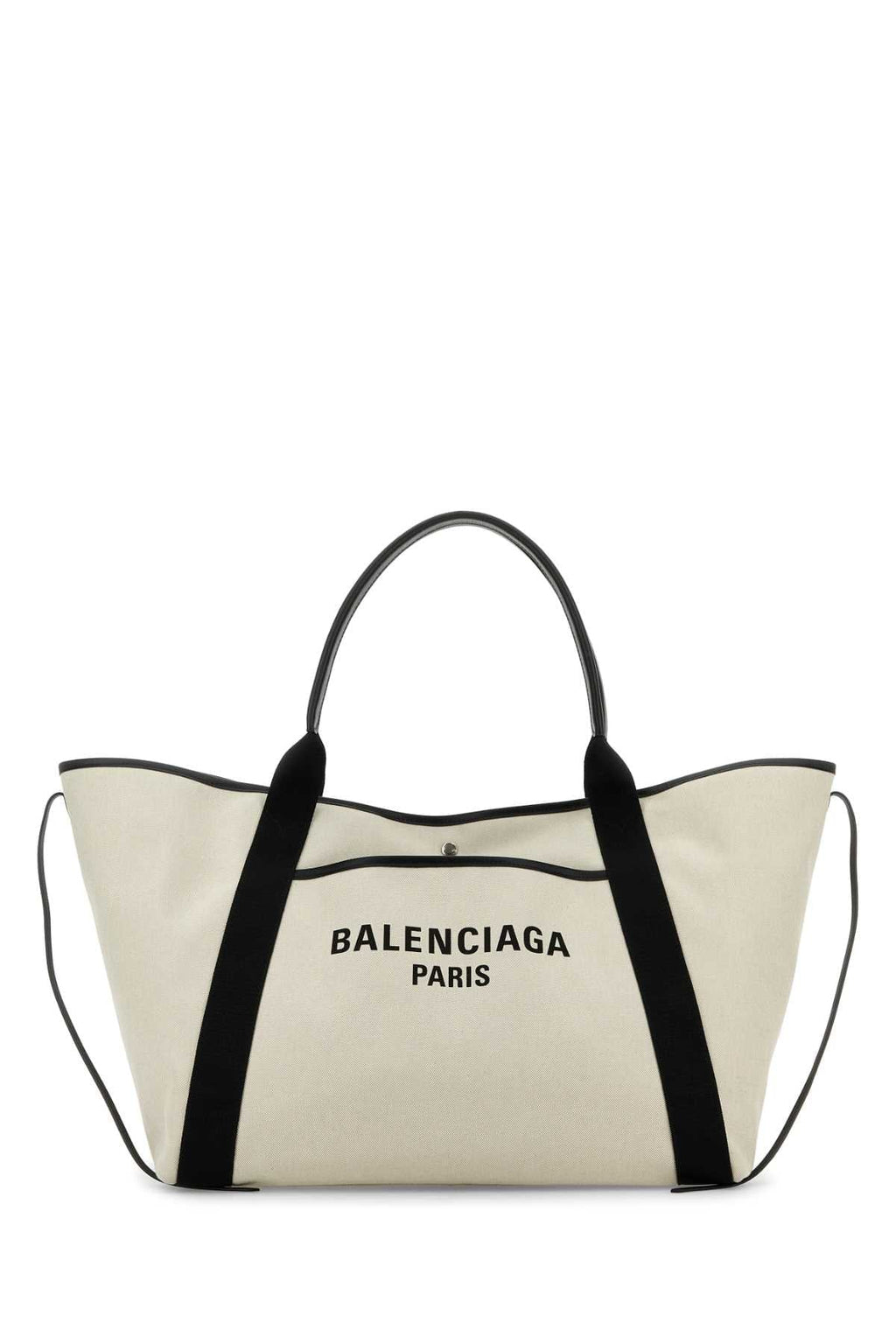 Balenciaga Women Sand Canvas Large Biarritz Shopping Bag