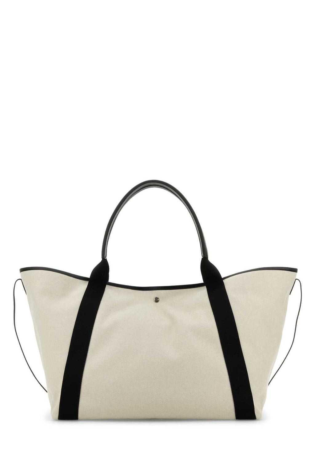 Balenciaga Women Sand Canvas Large Biarritz Shopping Bag