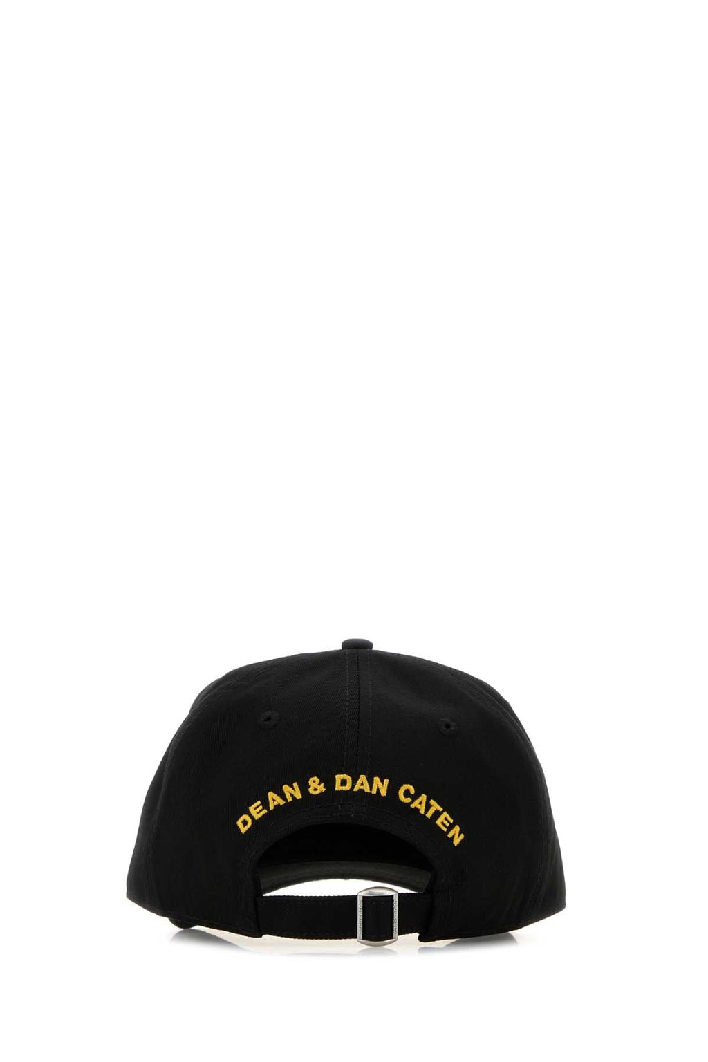 Dsquared Men Black Cotton Baseball Cap