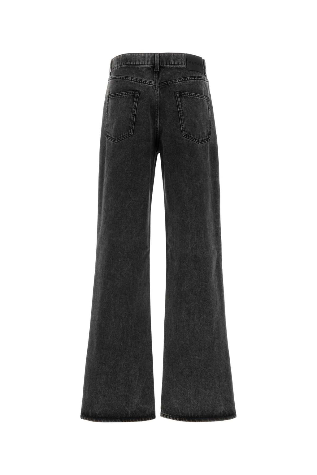 Alexander Mcqueen Men Grey Denim Jeans