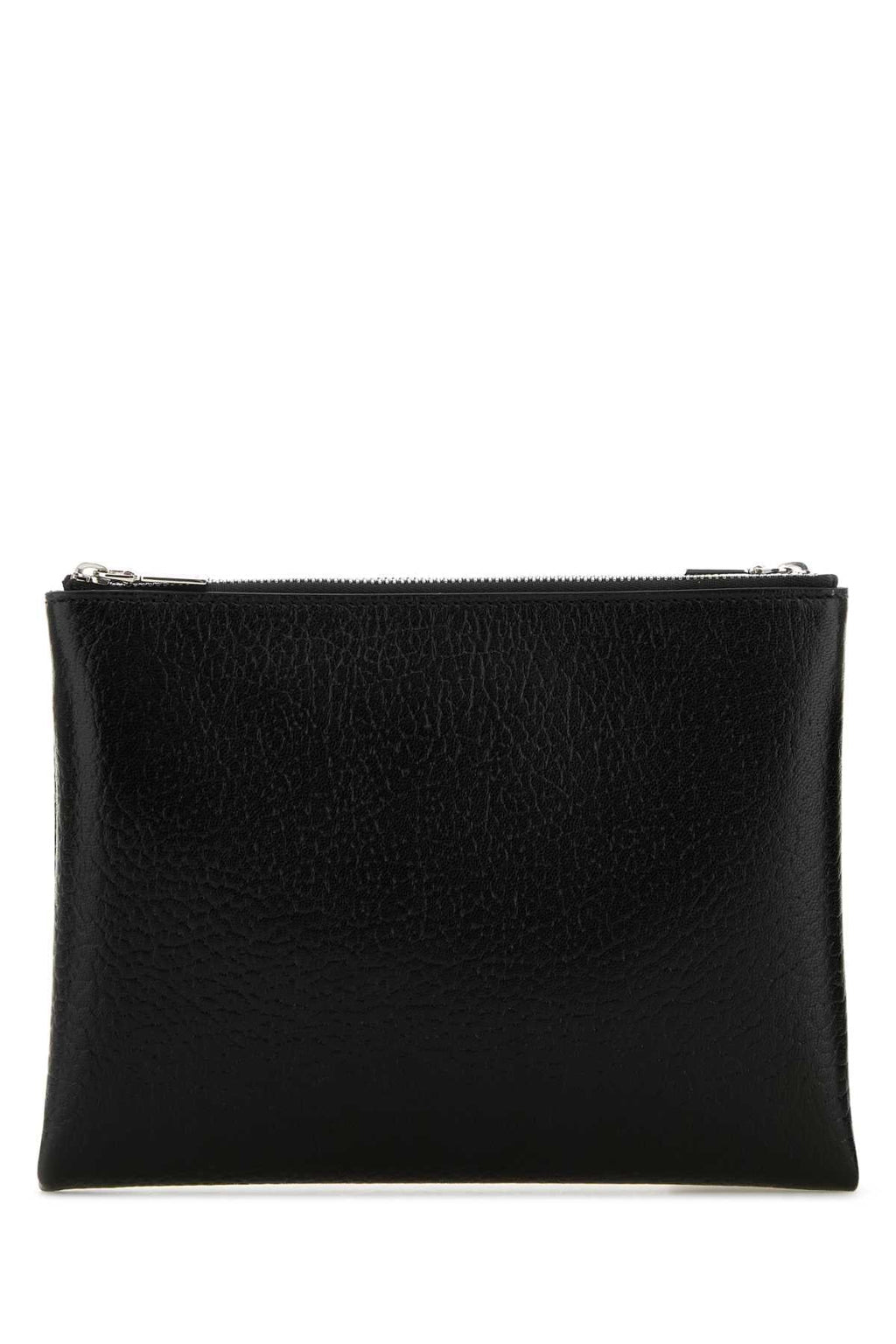Alexander Mcqueen Women Black Leather Pouch
