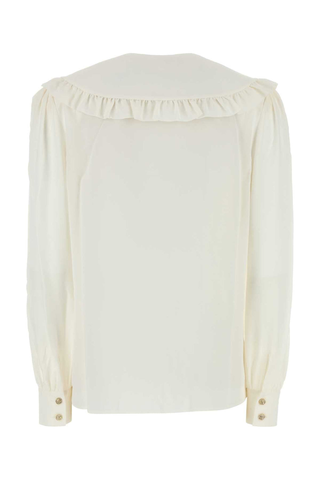 Alessandra Rich Women White Silk Shirt