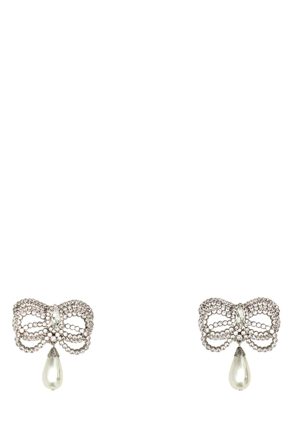 Alessandra Rich Women Embellished Metal Earrings