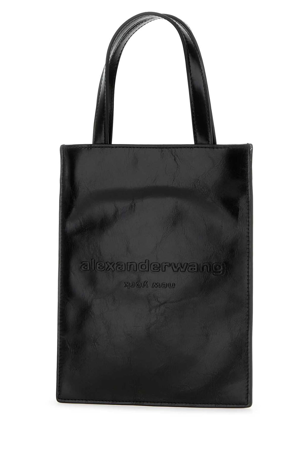 Alexander Wang Women Black Leather Small Pinch Handbag