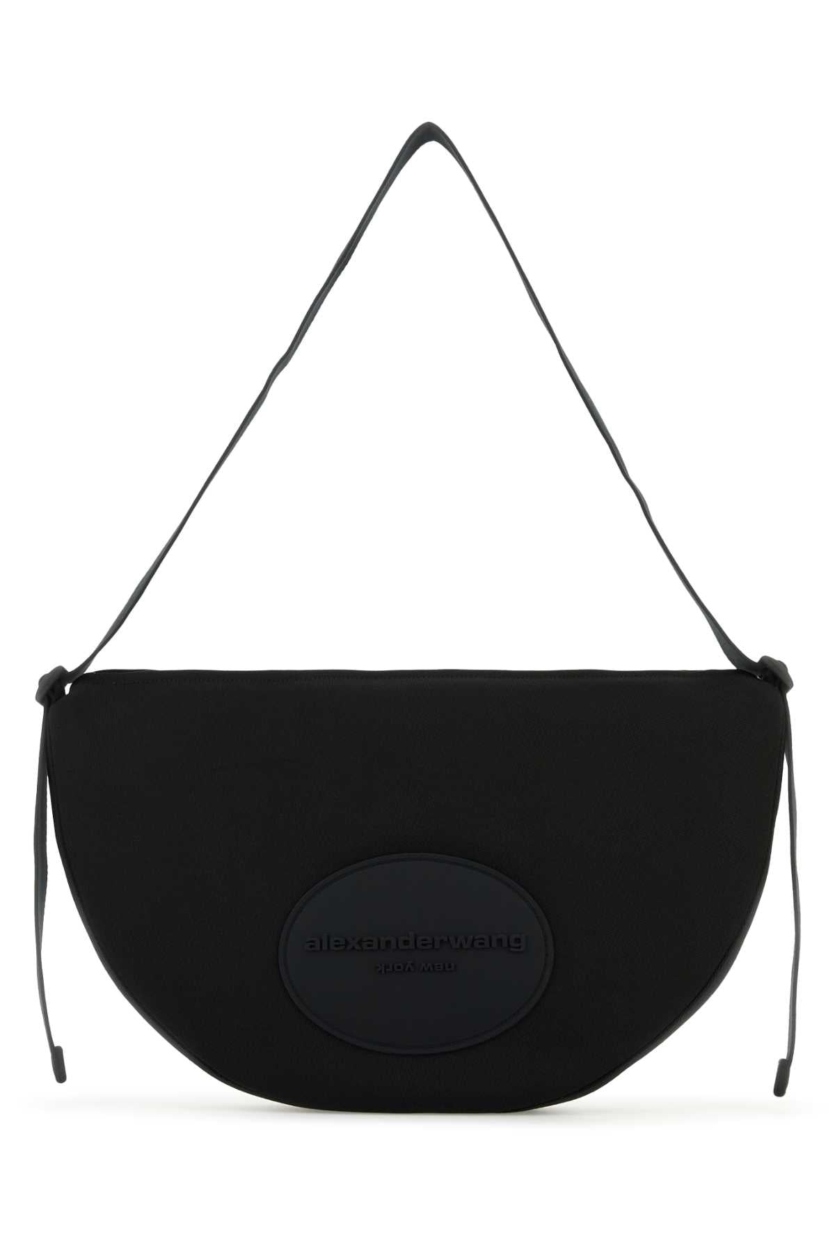 Alexander Wang Women Black Canvas Large Bo Shoulder Bag