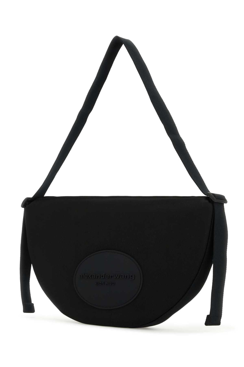 Alexander Wang Women Black Canvas Large Bo Shoulder Bag