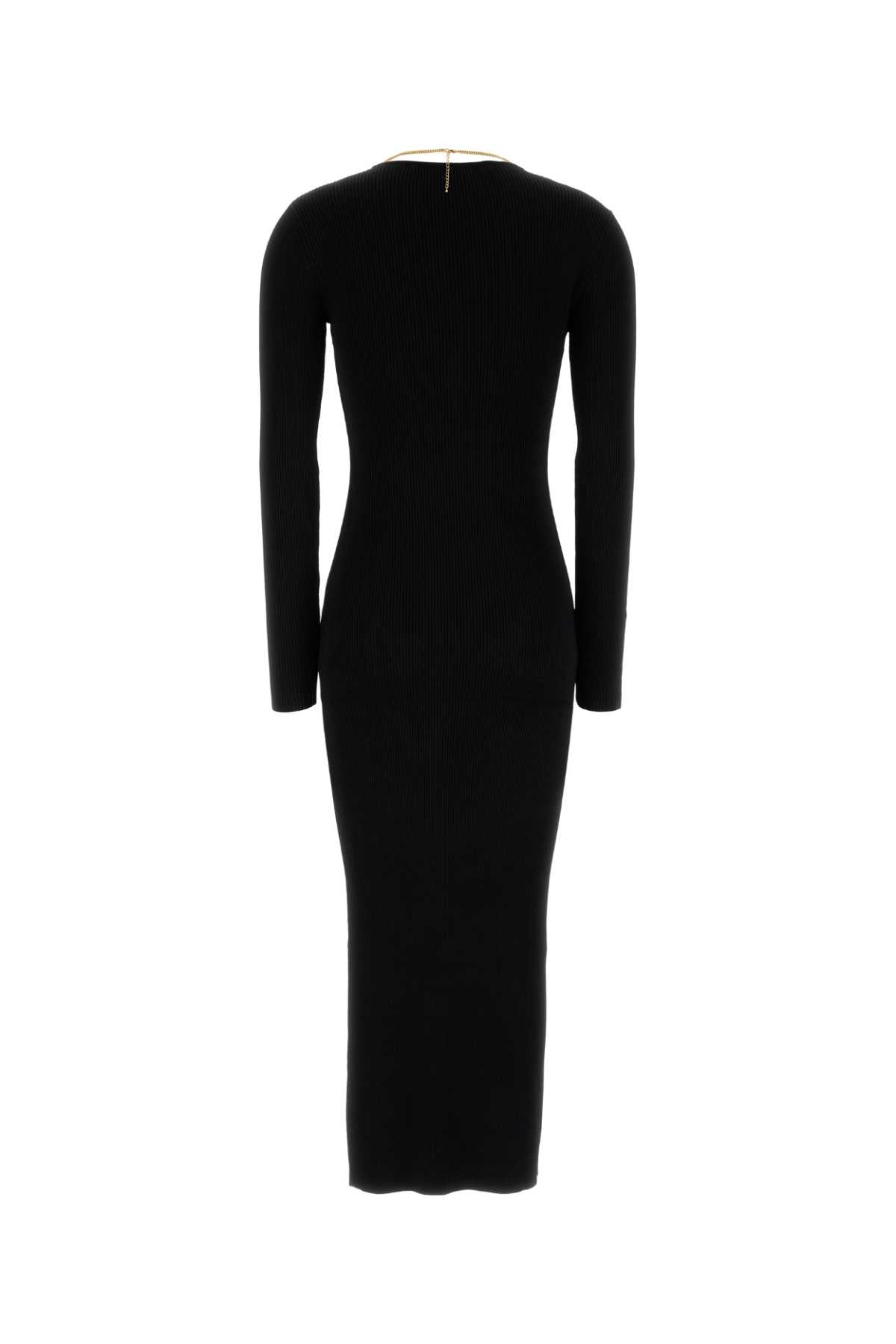 Alexander Wang Women Black Stretch Viscose Blend Dress