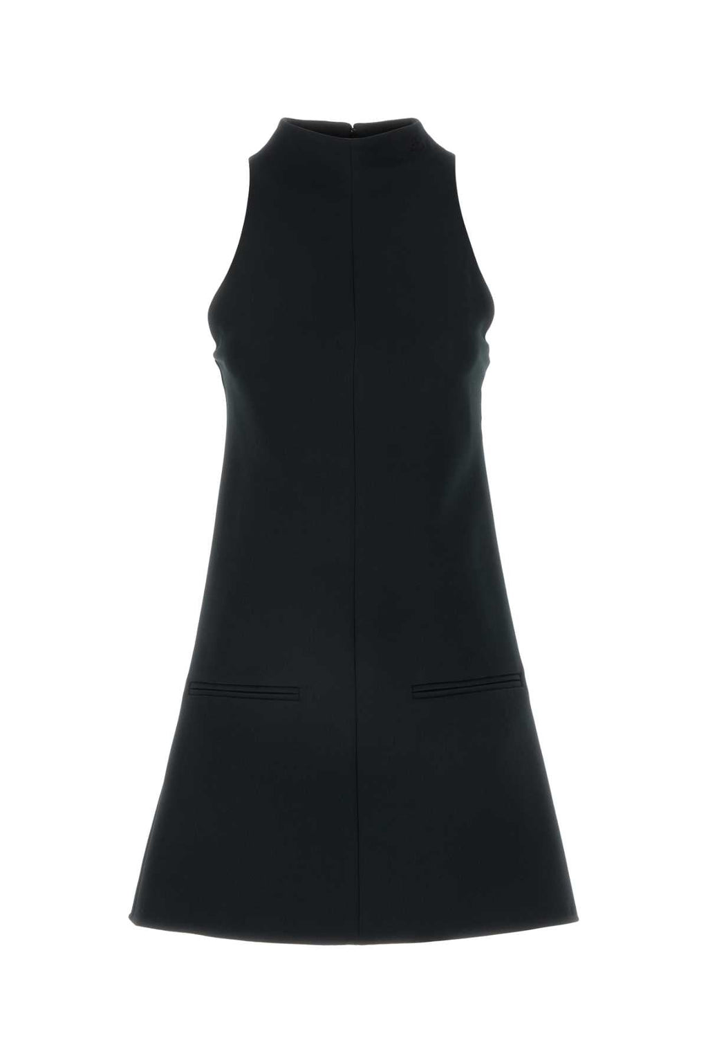 Courreges Women Black Twill Dress