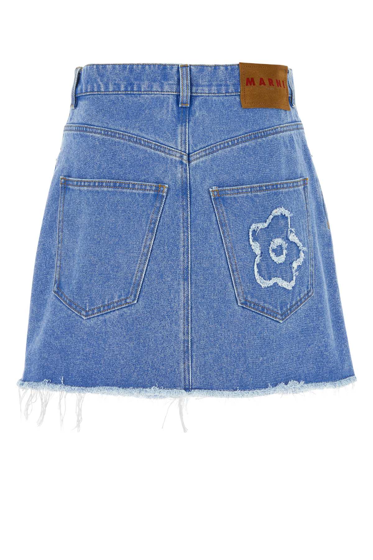 Marni Women Denim Mini Skirt