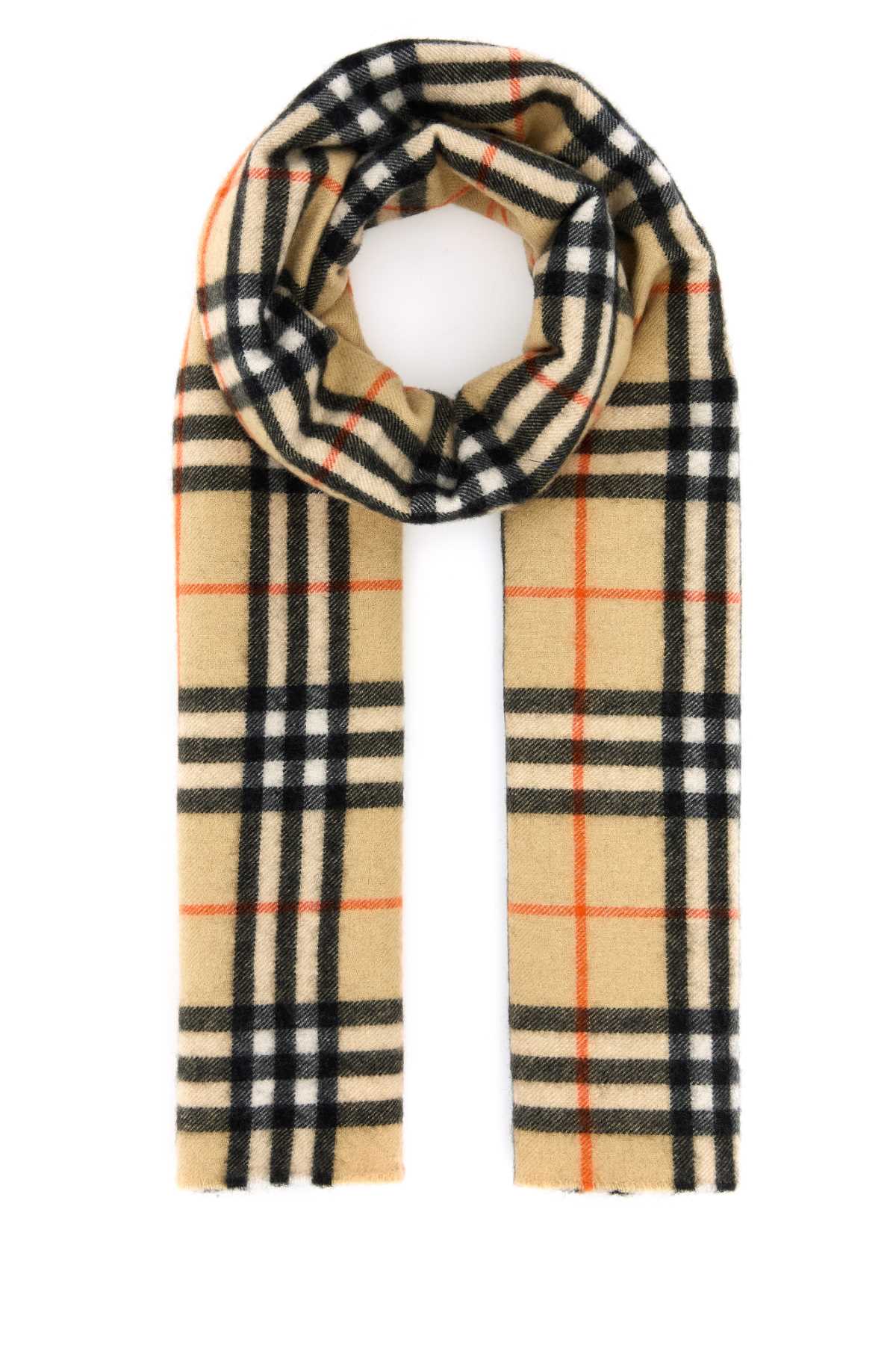 Burberry Women Embroidered Cashmere Scarf
