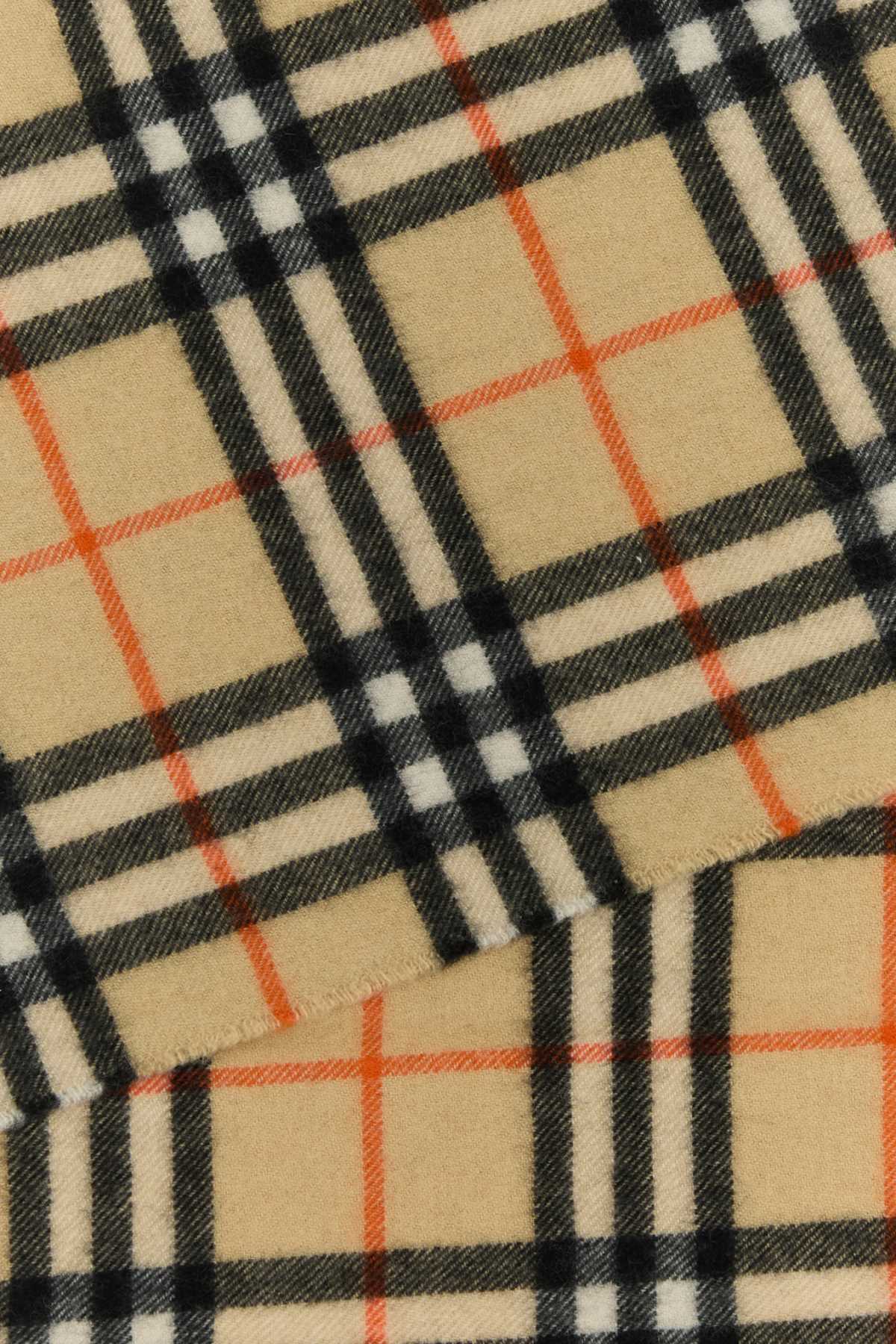 Burberry Women Embroidered Cashmere Scarf