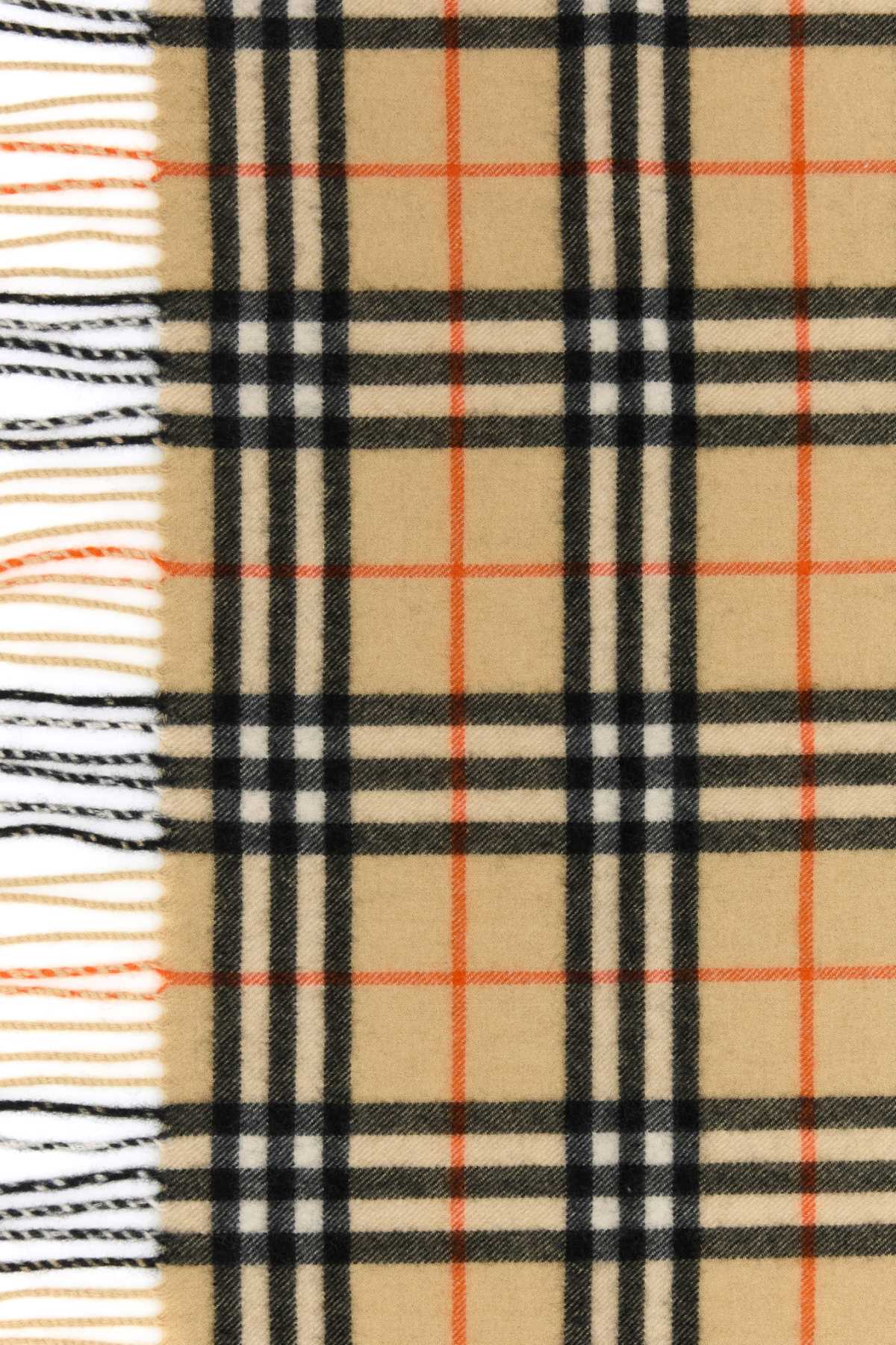 Burberry Women Embroidered Cashmere Scarf