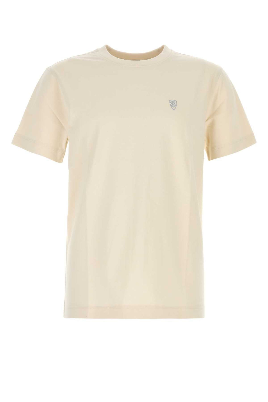 Burberry Men Sand Cotton T-Shirt