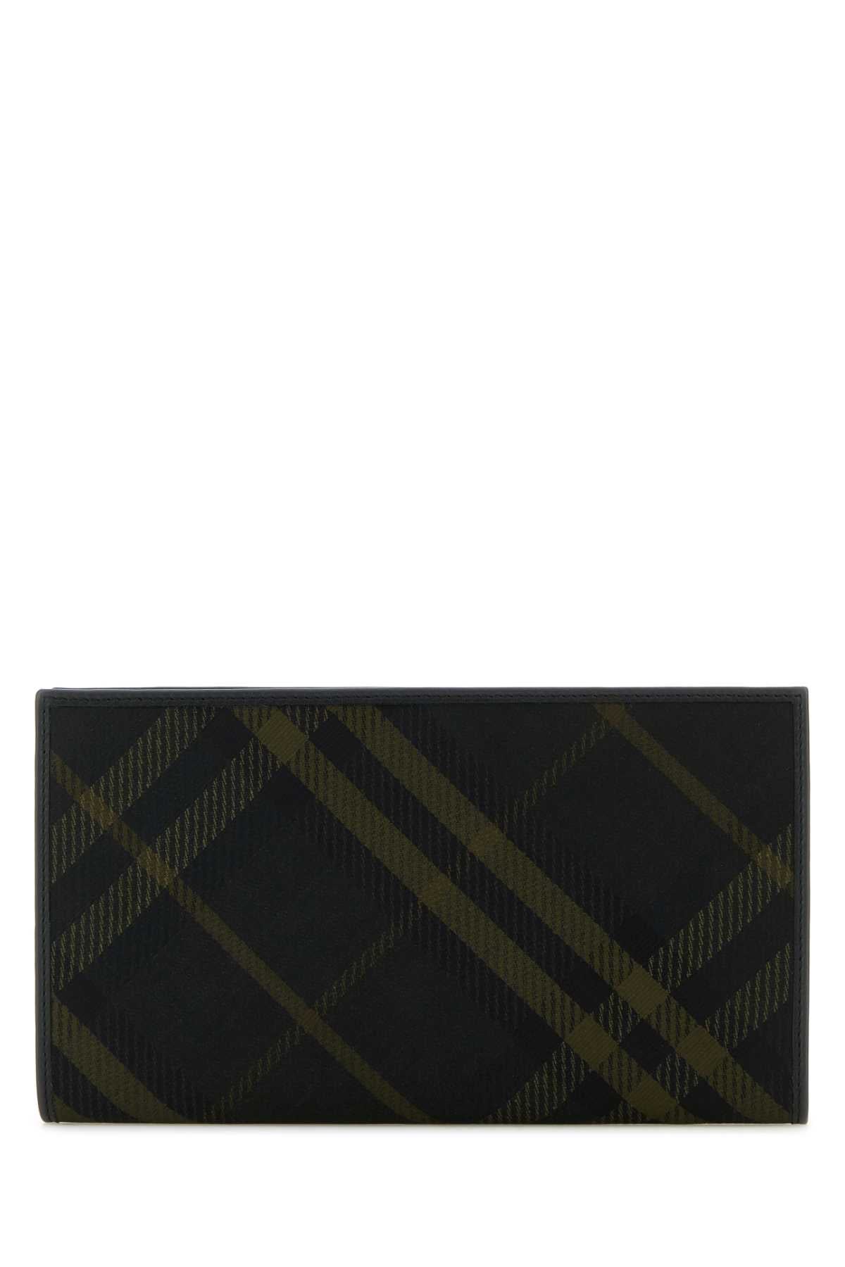 Burberry Men Printed E-Canvas Wallet