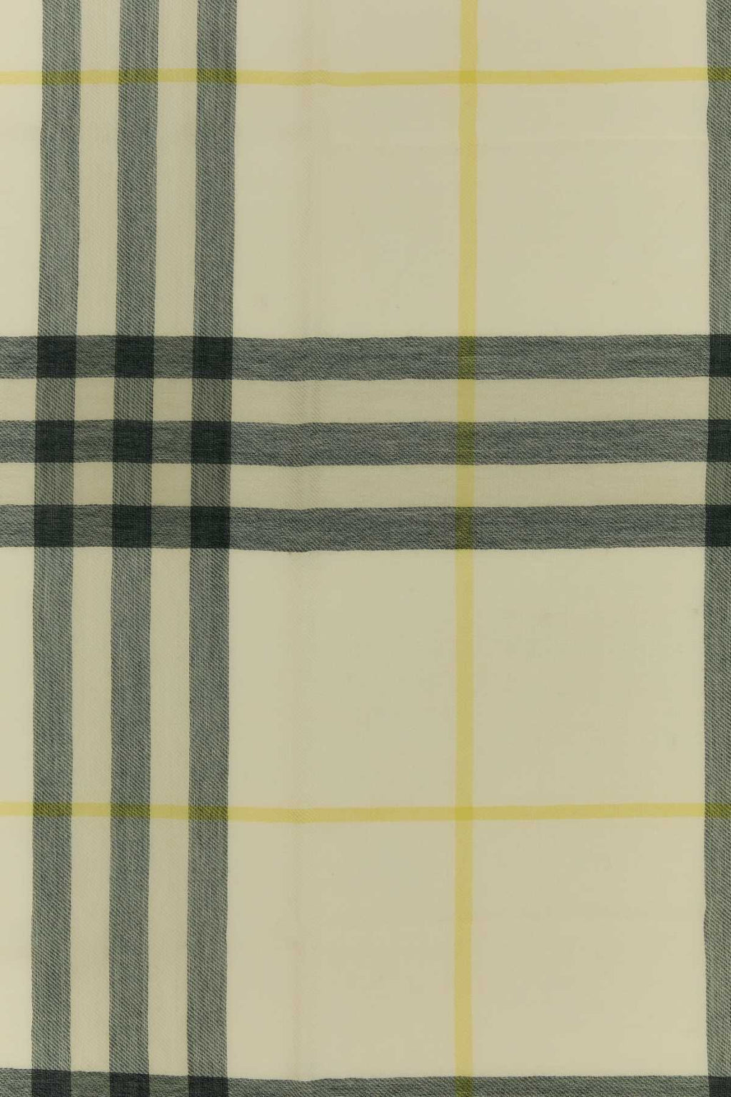 Burberry Unisex Embroidered Wool Scarf