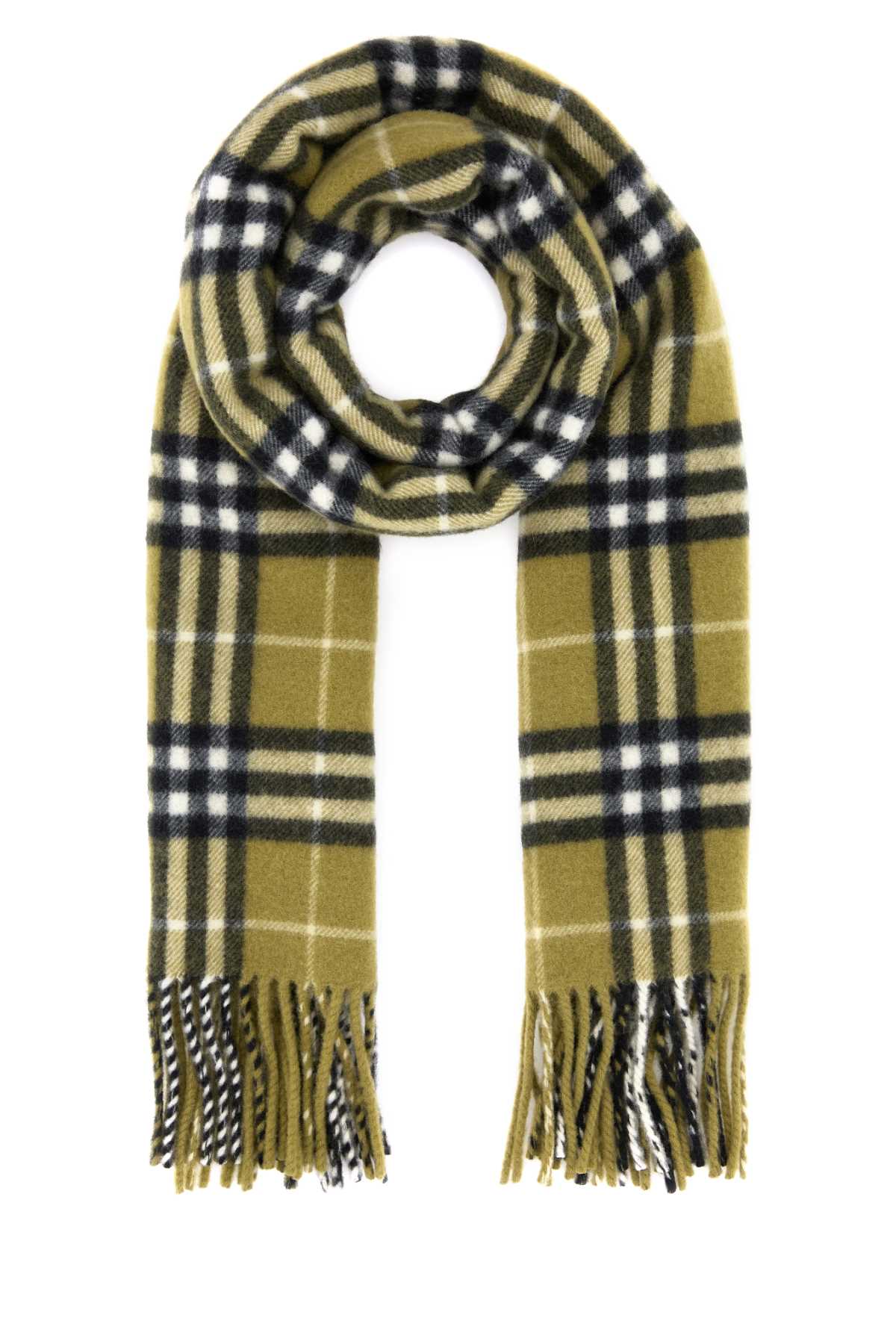 Burberry Unisex Embroidered Cashmere Scarf