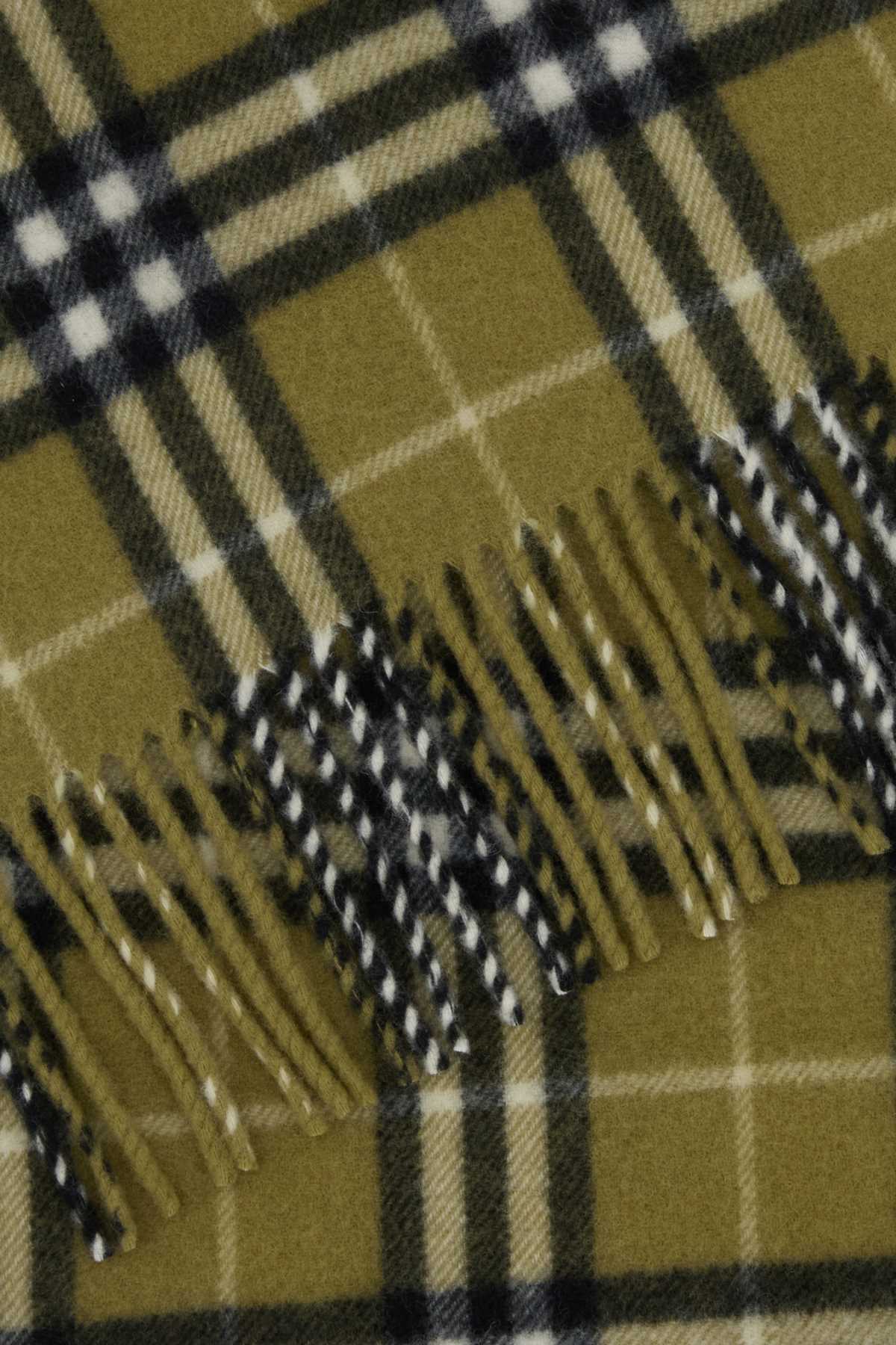 Burberry Unisex Embroidered Cashmere Scarf