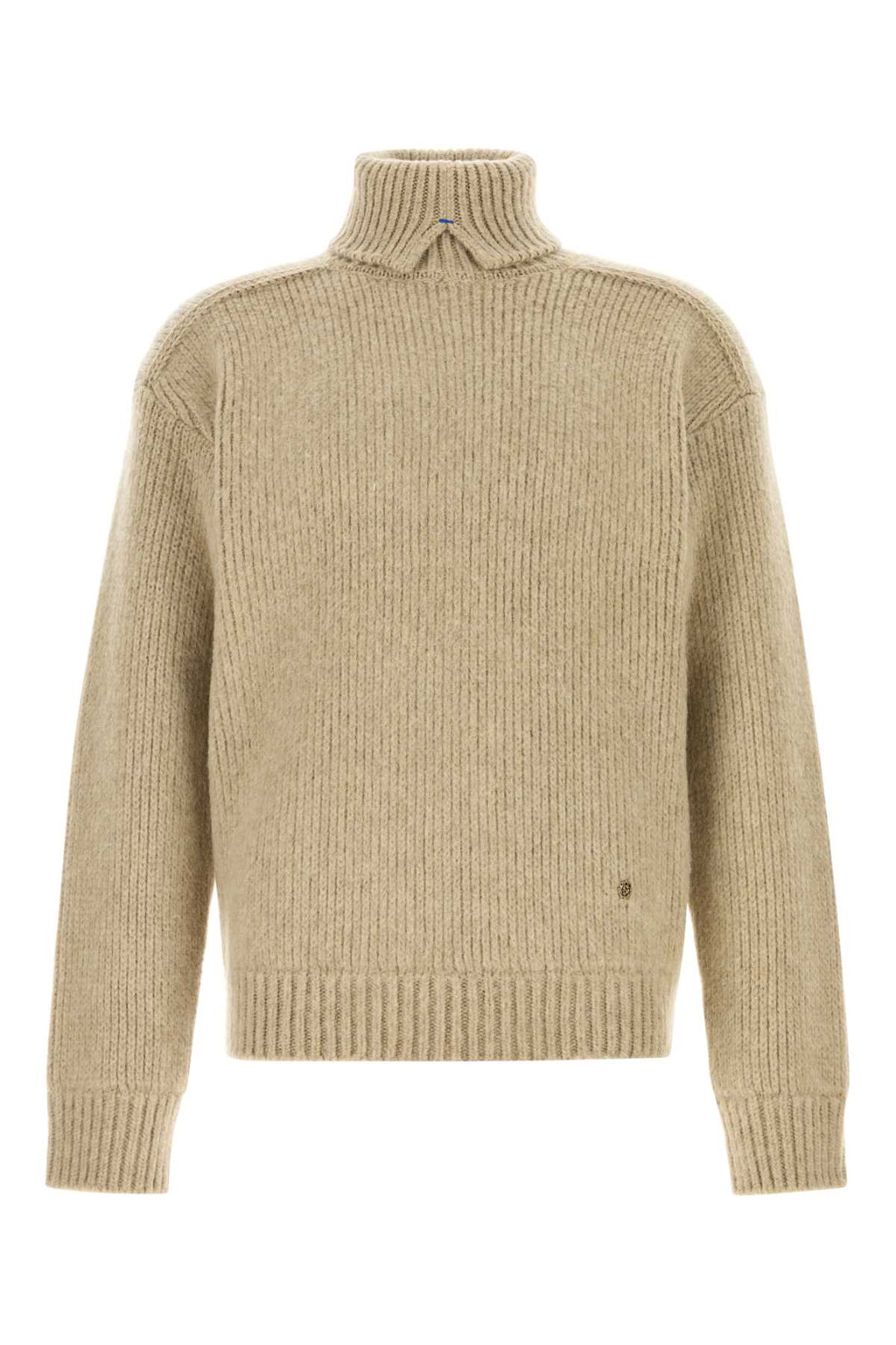 Burberry Men Cappuccino Wool Blend Sweater
