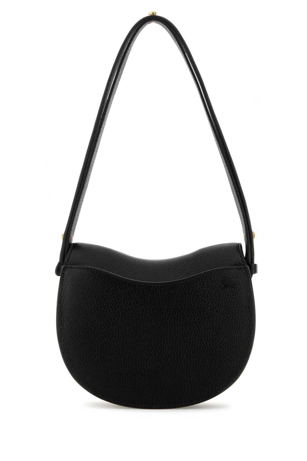 Burberry Women Black Leather Small Rocking Horse Shoulder Bag