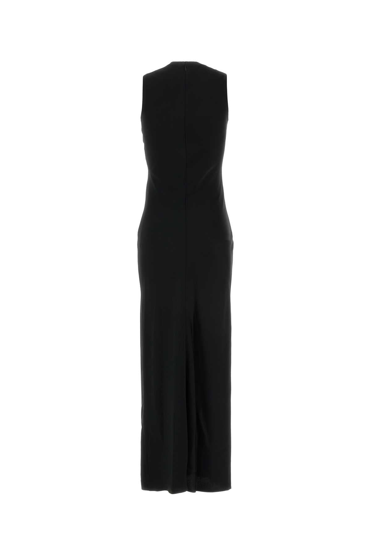 Ami Women Black Jersey Dress