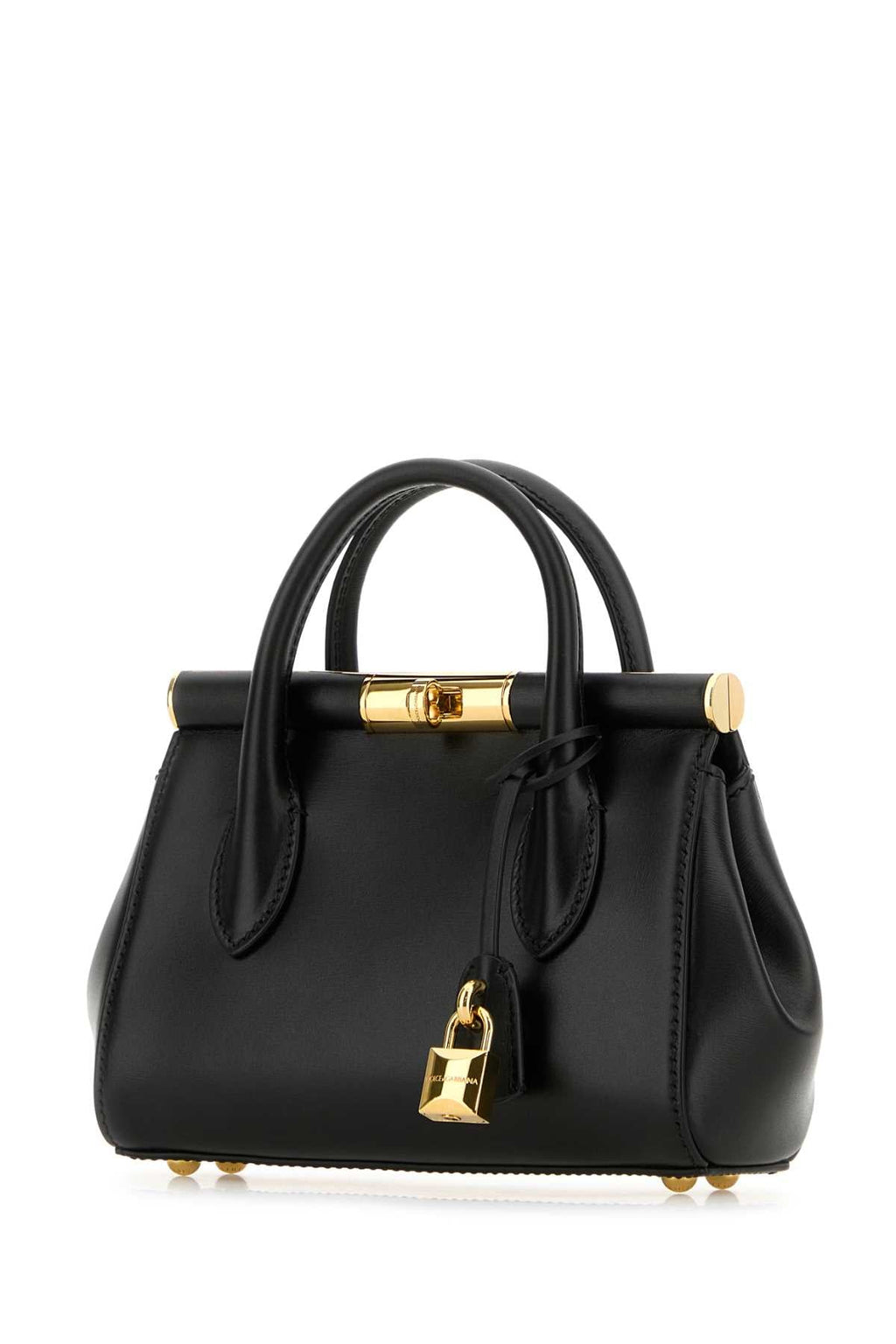 Dolce & Gabbana Women Black Leather Marlene Handbag