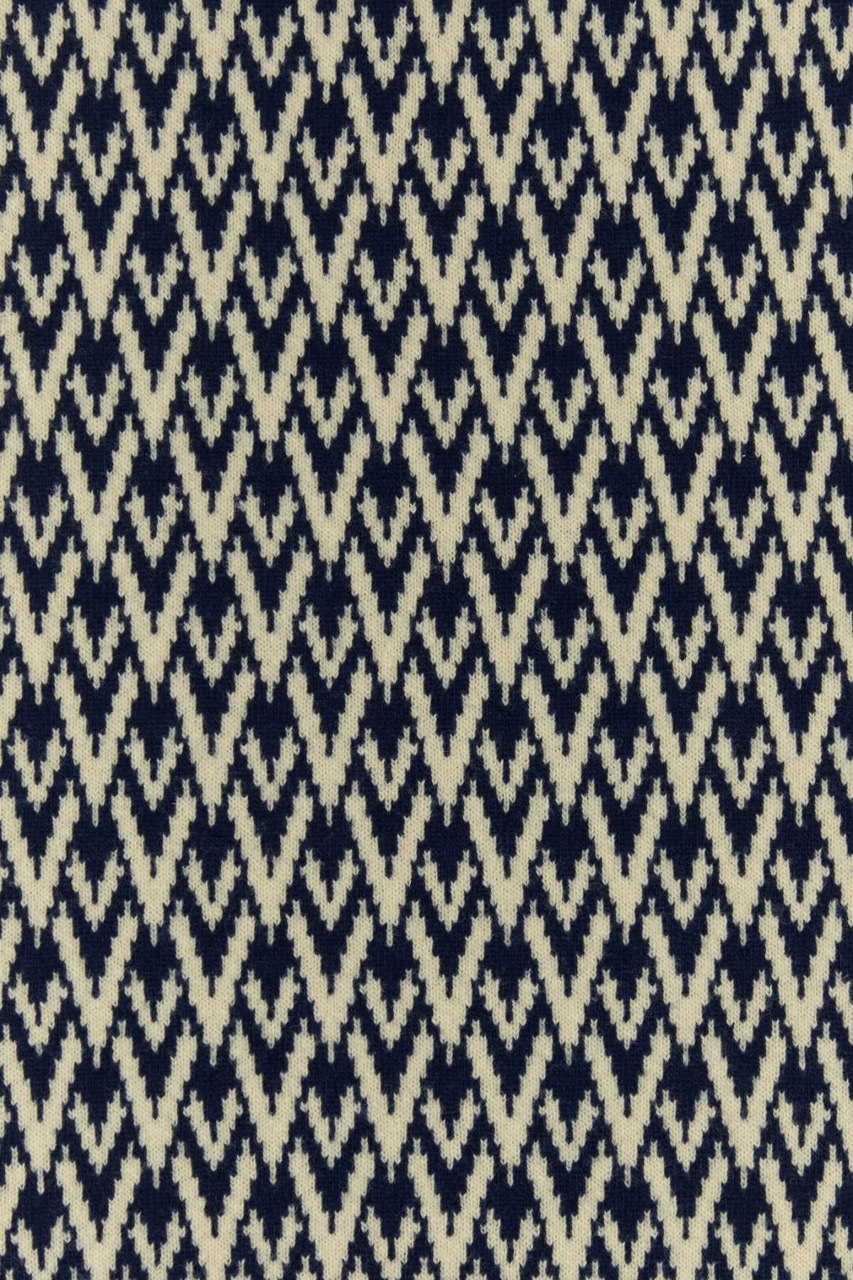 Valentino Garavani Men Embroidered Wool Toute La V Scarf