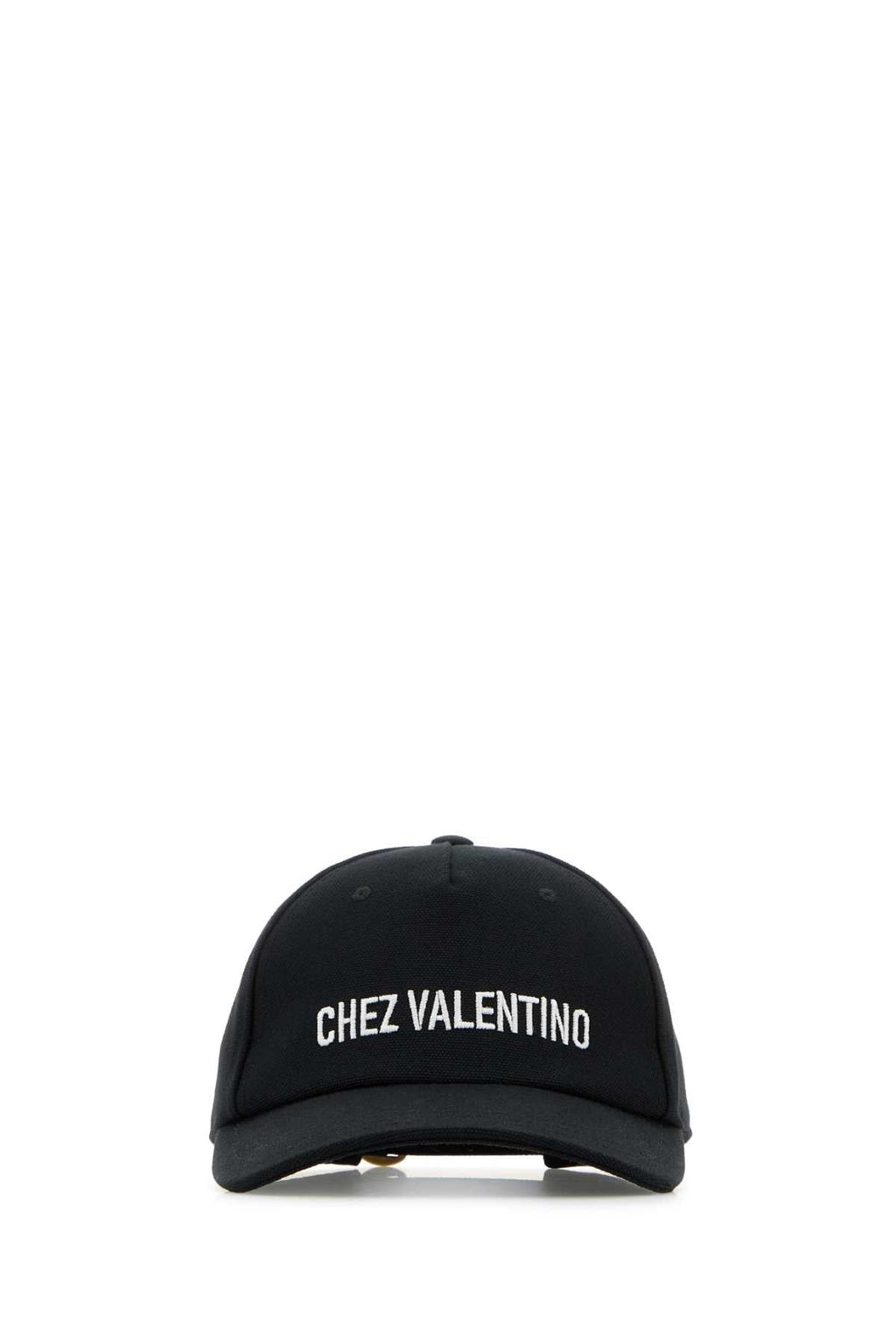 Valentino Garavani Men Midnight Blue Cotton Baseball Cap