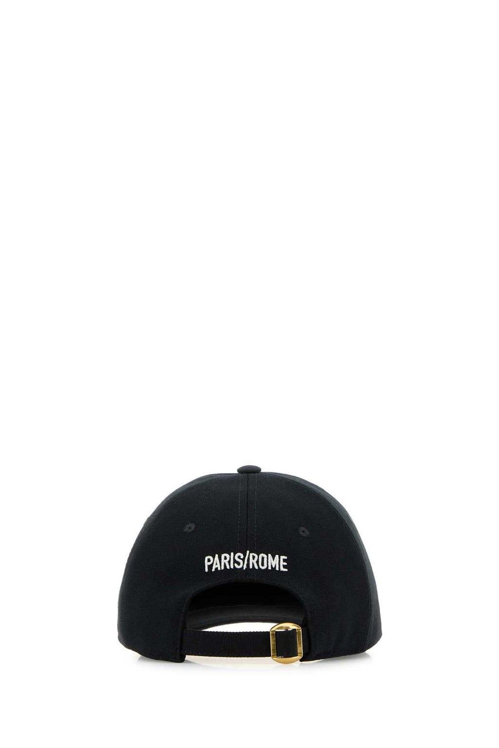 Valentino Garavani Men Midnight Blue Cotton Baseball Cap