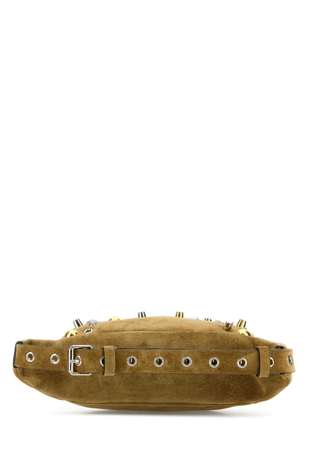 Valentino Garavani Men Beige Suede Nellcã´Te Belt Bag