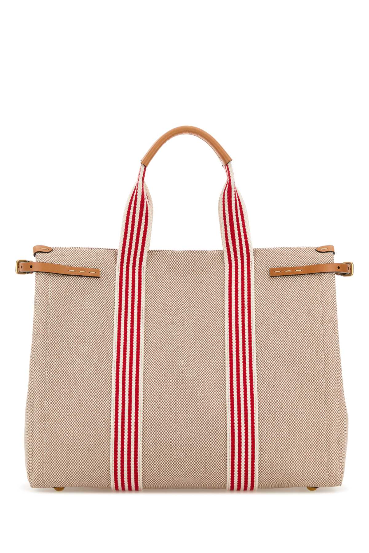 Valentino Garavani Men Two-Tone Canvas Antibes Shopping Bag