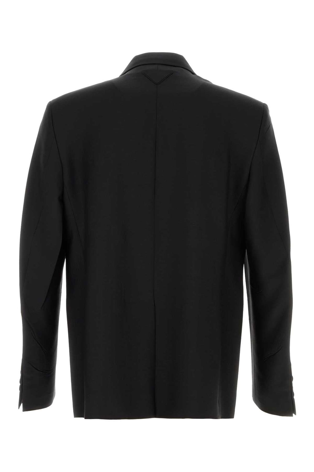 Prada Men Black Mohair Blend Blazer