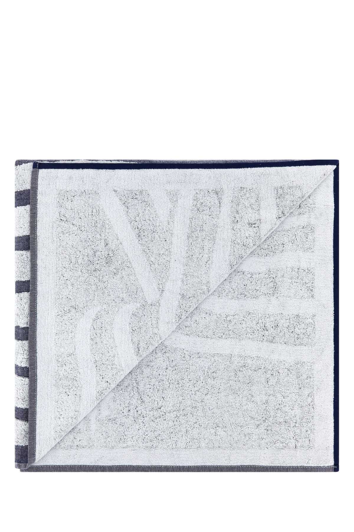 Jean Paul Gaultier Women Embroidered Terry Fabric Beach Towel