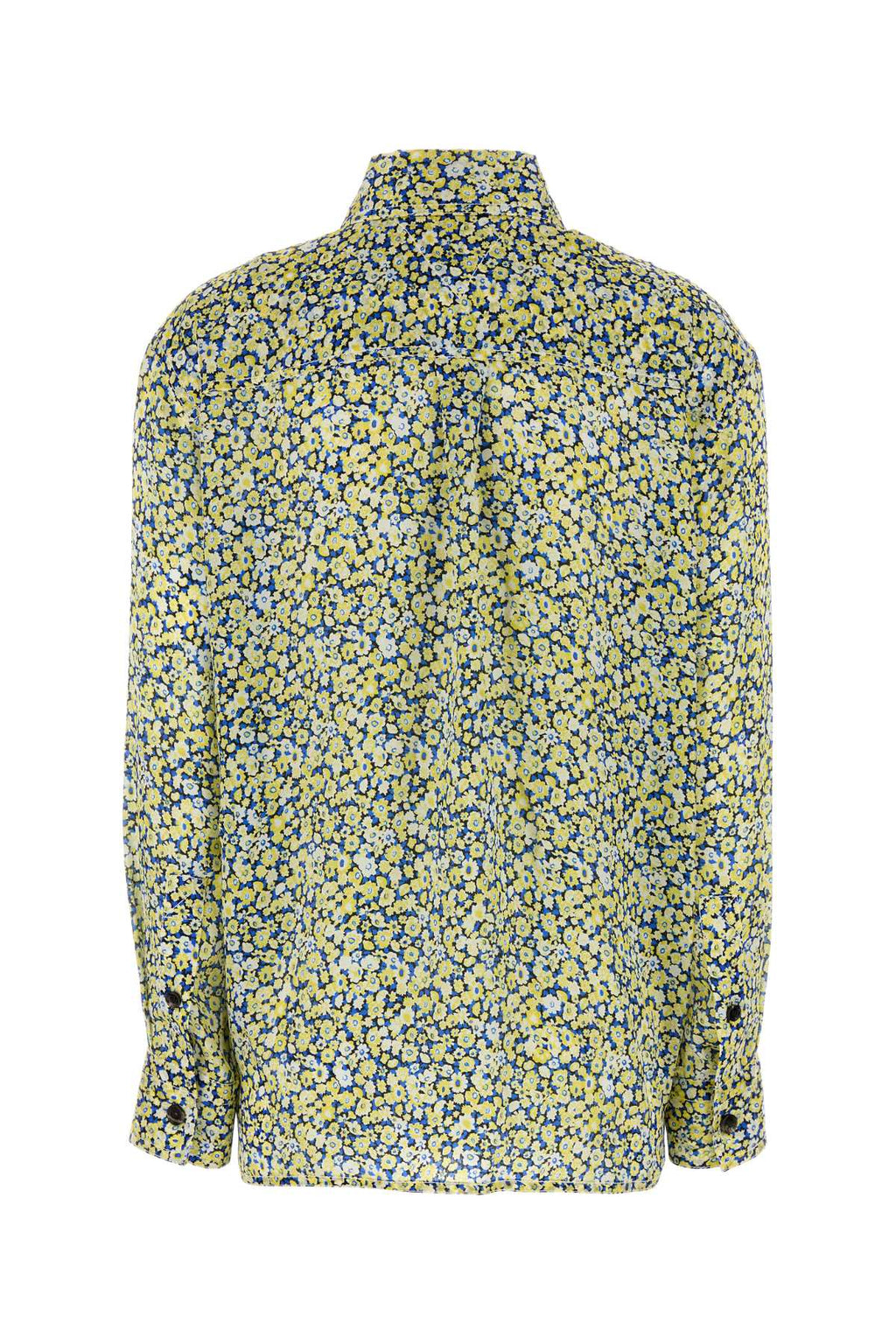 Bottega Veneta Women Printed Silk Shirt