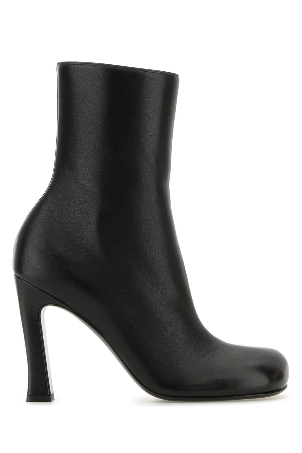 Bottega Veneta Women Black Leather Nico Ankle Boots